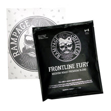 (DAY 1) FRONTLINE FURY | Medium Roast Premium Blend Coffee Rampage Coffee Co. Whole bean 360g