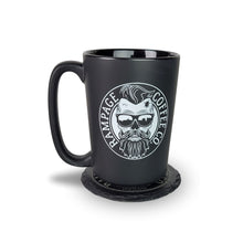 Slate Stone Coaster Set | Rampage Coffee Co. Rubber Logo Coasters Rampage Coffee Co.