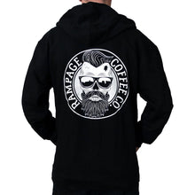 Men's Zip Up Hoodie | Rampage Coffee Co. Hoodie Rampage Coffee Co.