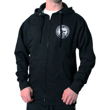 Men's Zip Up Hoodie | Rampage Coffee Co. Hoodie Rampage Coffee Co. Black Small