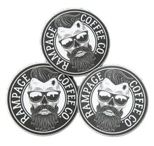 Rampage Coffee Co. Logo Stickers (3 pack) Stickers Rampage Coffee Co.