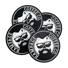 Rubber Logo Coasters | Rampage Coffee Co. Rubber Logo Coasters Rampage Coffee Co. 4 pack (Best Deal)