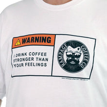 WARNING Tee | Rampage Coffee Co. Tees Rampage Coffee Co.