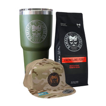 Caffeinated Soldier Bundle | Rampage Coffee Co. Bundles Rampage Coffee Co. Whole Bean FRONTLINE FURY - Med Roast Flat Brim