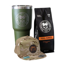 Caffeinated Soldier Bundle | Rampage Coffee Co. Bundles Rampage Coffee Co. Whole Bean FULL FORCE - Espresso Flat Brim