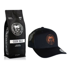 Coffee & Eclipse Hat Bundle | Rampage Coffee Co. Bundles Rampage Coffee Co. Whole Bean CODE BLK Bundle Curved Brim