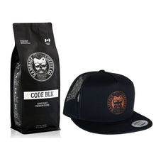 Coffee & Eclipse Hat Bundle | Rampage Coffee Co. Bundles Rampage Coffee Co. Whole Bean CODE BLK Bundle Flat Brim