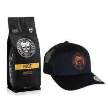 Coffee & Eclipse Hat Bundle | Rampage Coffee Co. Bundles Rampage Coffee Co. Whole Bean RIOT Bundle Curved Brim
