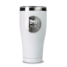 (Day 4) Stainless Steel Vacuum Tumbler 30oz | Rampage Coffee Co. Mugs Rampage Coffee Co. White 