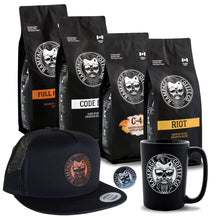 The "Upgraded Sampler" Bundle | Rampage Coffee Co. Bundles Rampage Coffee Co. Whole Bean Flat 