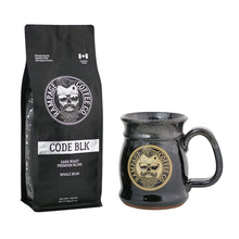 Coffee & Handcrafted Mug Duo | Rampage Coffee Co. Bundles Rampage Coffee Co. CODE BLK Kit Whole Bean 