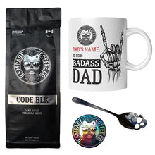 Custom Dad's Name Bada** Dad Mug Bundle Bundles Rampage Coffee Co. CODE BLK Bundle Whole Bean 