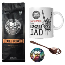 Custom Dad's Name Bada** Dad Mug Bundle Bundles Rampage Coffee Co. FULL FORCE Bundle Whole Bean 
