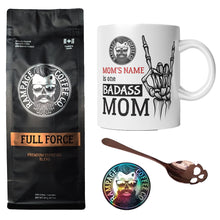 Custom Mom's Name Bada** Mom Mug Bundle | Rampage Coffee Co. Bundles Rampage Coffee Co. FULL FORCE Bundle Whole Bean 