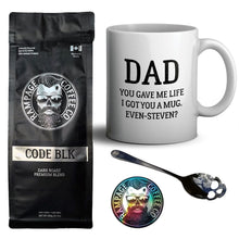 Dad, Even-Steven? | Coffee & Mug Bundle Bundles Rampage Coffee Co. CODE BLK Bundle Whole Bean 