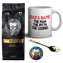 Dad, Man Myth Legend | Coffee & Mug Bundle Bundles Rampage Coffee Co. RIOT Bundle Whole Bean 