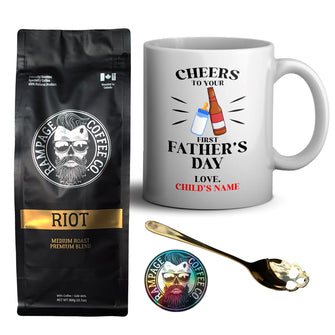 First Father's Day | Coffee & Mug Bundle Bundles Rampage Coffee Co. RIOT Bundle Whole Bean 