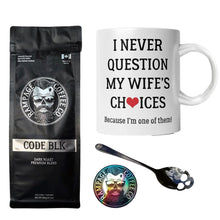 Gift Bundle - Never Question My Wife Bundles Rampage Coffee Co. CODE BLK Bundle Whole Bean 