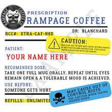 Prescription Coffee Mug | Rampage Coffee Co. Mugs Rampage Coffee Co. 