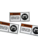 Rampage Coffee Co. Feelings Warning Stickers (3 pack) Stickers Rampage Coffee Co. 