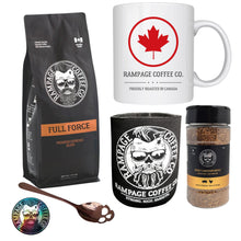 The Canadian Grill Master | Coffee, BBQ Rub & Mug Bundle Bundles Rampage Coffee Co. FULL FORCE Bundle Whole Bean 
