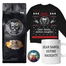 Ugly Christmas Sweater Bundle - Define Naughty | Rampage Coffee Co. Bundles Rampage Coffee Co. Small Whole Bean C-4 - High Caffeine