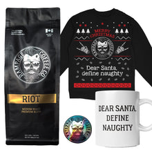 Ugly Christmas Sweater Bundle - Define Naughty | Rampage Coffee Co. Bundles Rampage Coffee Co. Small Whole Bean RIOT - Med Roast