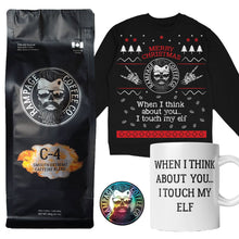 Ugly Christmas Sweater Bundle - I Touch My Elf | Rampage Coffee Co. Bundles Rampage Coffee Co. Small Whole Bean C-4 - High Caffeine