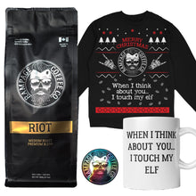 Ugly Christmas Sweater Bundle - I Touch My Elf | Rampage Coffee Co. Bundles Rampage Coffee Co. Small Whole Bean RIOT - Med Roast