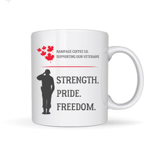 Veteran - Strength, Pride & Freedom | Coffee & Mug Bundle Bundles Rampage Coffee Co. 